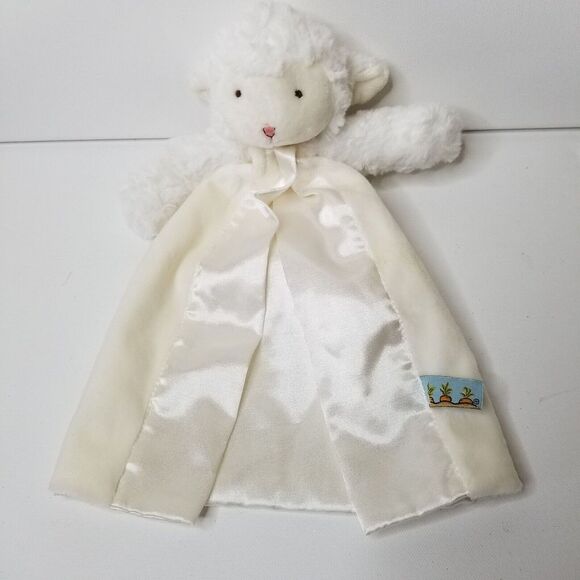 Bunnies By The Bay Lamb Lovey - Security‎ Blanket, Soft, Sheep, Wrist Strap - Picture 1 of 9